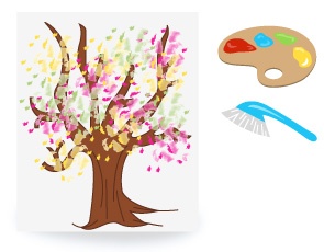 Árbol de colores